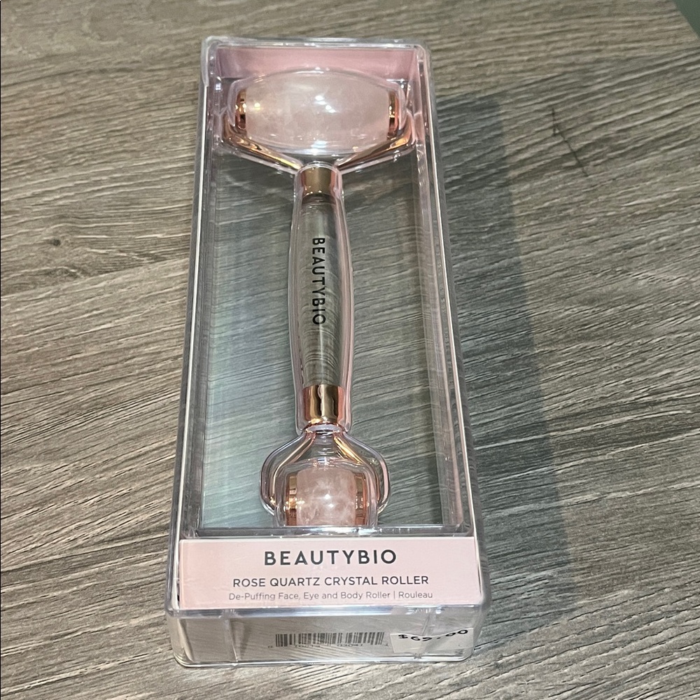 BEAUTYBIO NWT Rose Quartz Facial Roller NWT - Picture 3 of 6
